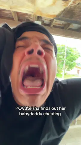 “It don’t smell like me in here” 😭😭 #keisha #babyfacevon #skit #pov #viral @grimnotfound 