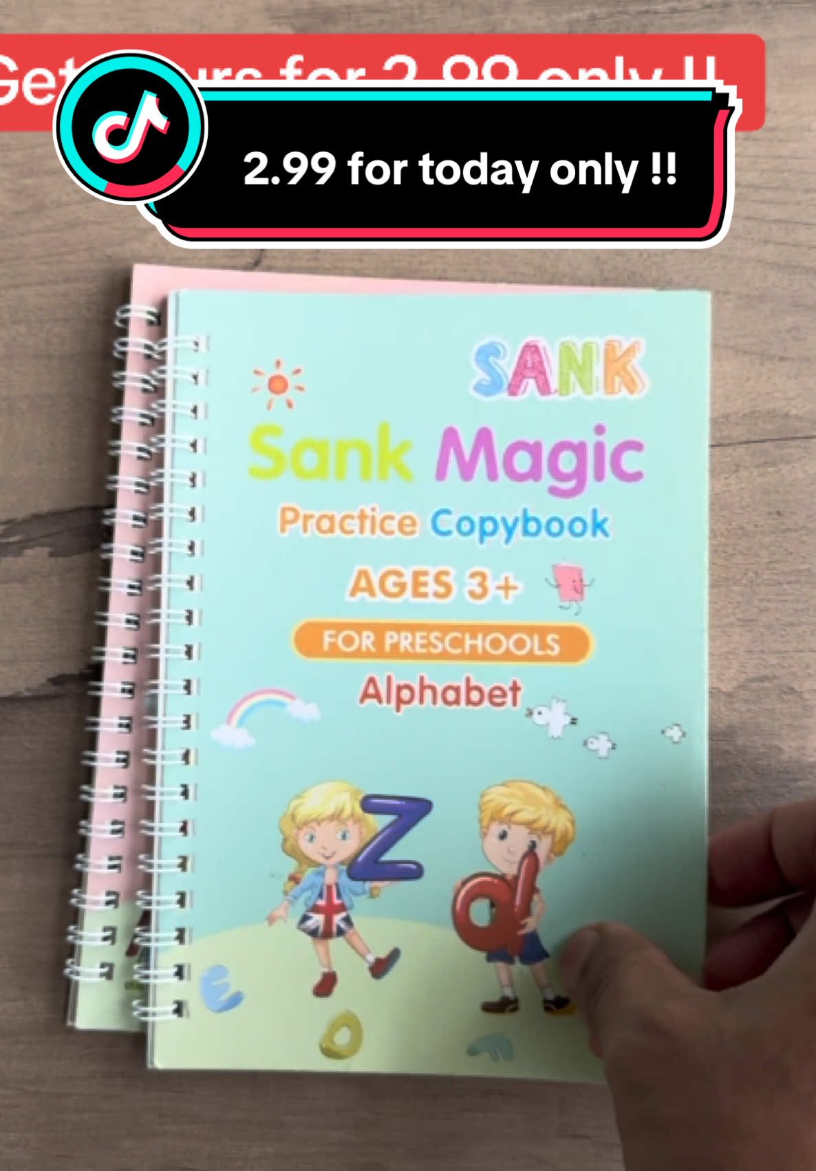 Grooved handwriting workbooks are your childs perfect companion  . . . . #fyp #tiktokfinds #amazonfinds #top10 #musthaves #tiktokmademebuyit #foryoupage #tiktokshop 