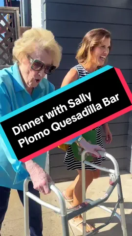Took my 90-year-old mom Sally to Plomo Quesadilla Bar in Dallas - home of notoriously delicious quesadillas and the f’ing awesome margarita. Everything was so good she straight-up announced, “I want my birthday party here!” 🎉🧂🌮 She’s got taste, attitude, and now… margarita standards. #PlomoQueen #SallyApproved #90YearsBold #MargaritasAndMoments #QuesadillaCravings #dallasfoodie #dallas #latenighteats #quesadillas #margaritas #plomo 
