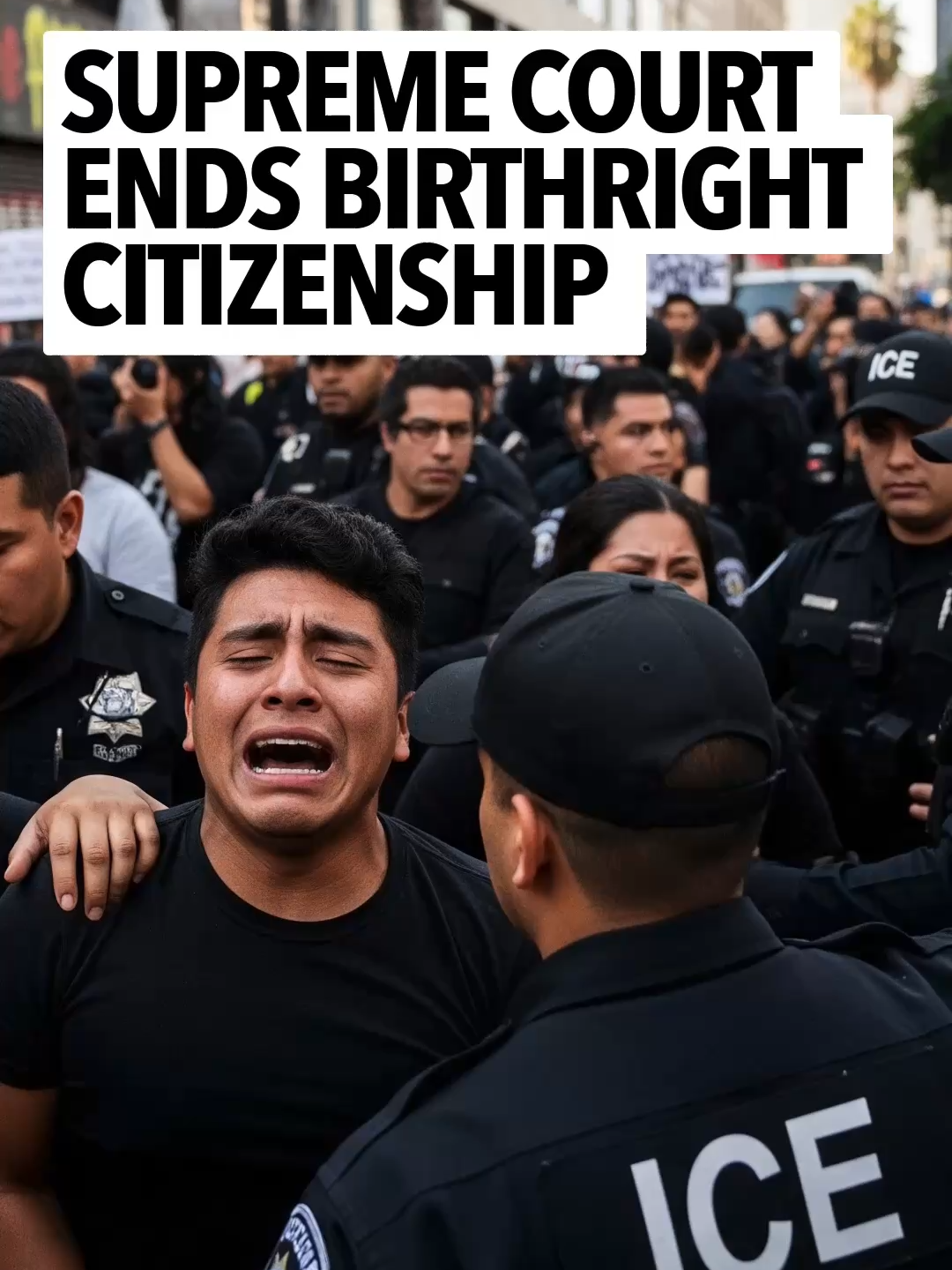 Trump says birthright citizenship was for the children of slaves as Supreme Court sides with him 😳 #trump #birthrightcitizenship #illegals #migrants #illegalmigrants #deportation #ice #antondaniels #fyp #explore