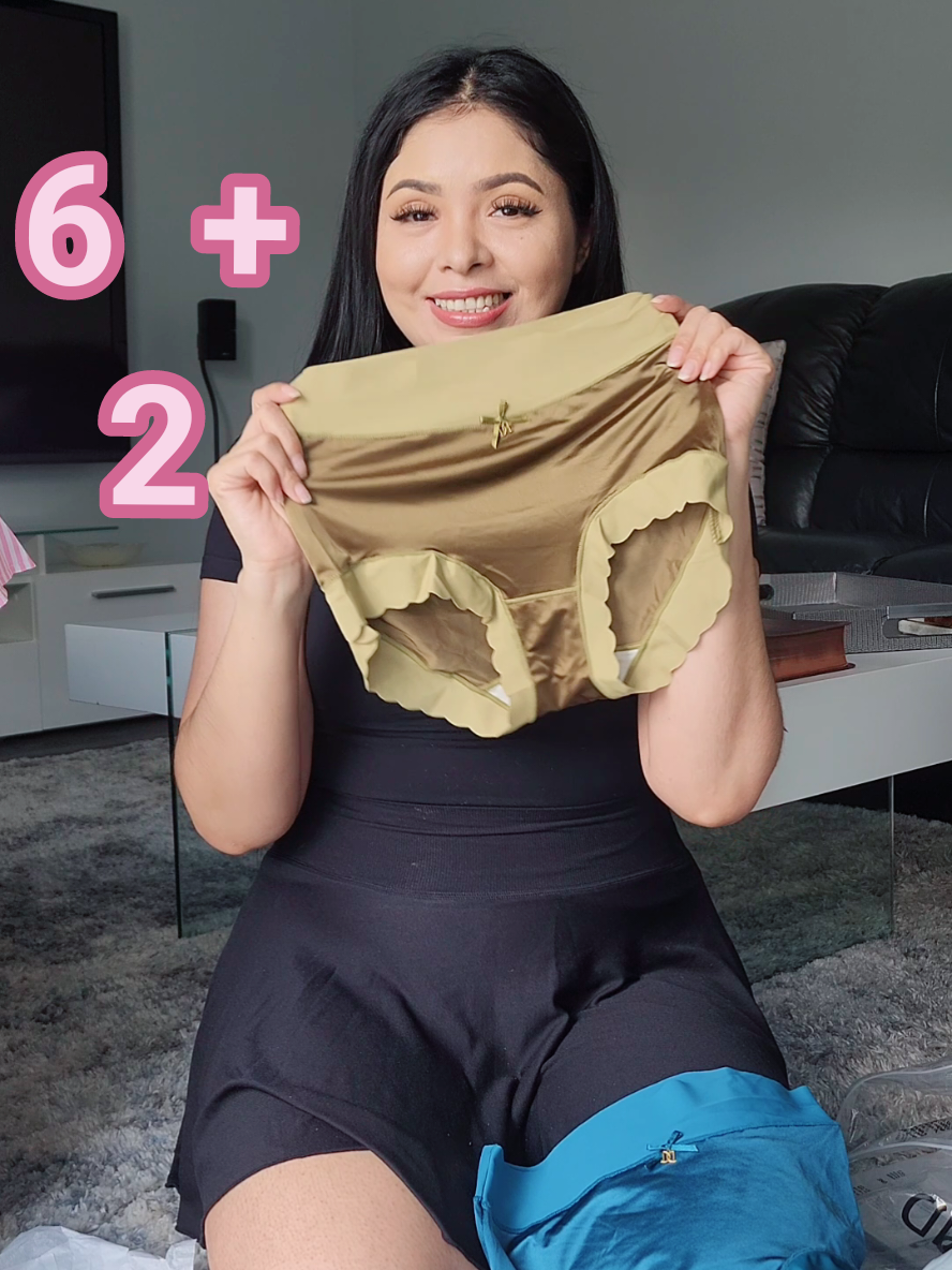 paquete de 6 calzones de satin, bonitos cómodo y fresco #calzones #satin #paquete #tiktokshop #panties #brief #tiktokshop #fypシ #paratiiiiiiiiiiiiiiiiiiiiiiiiiiiiiii 