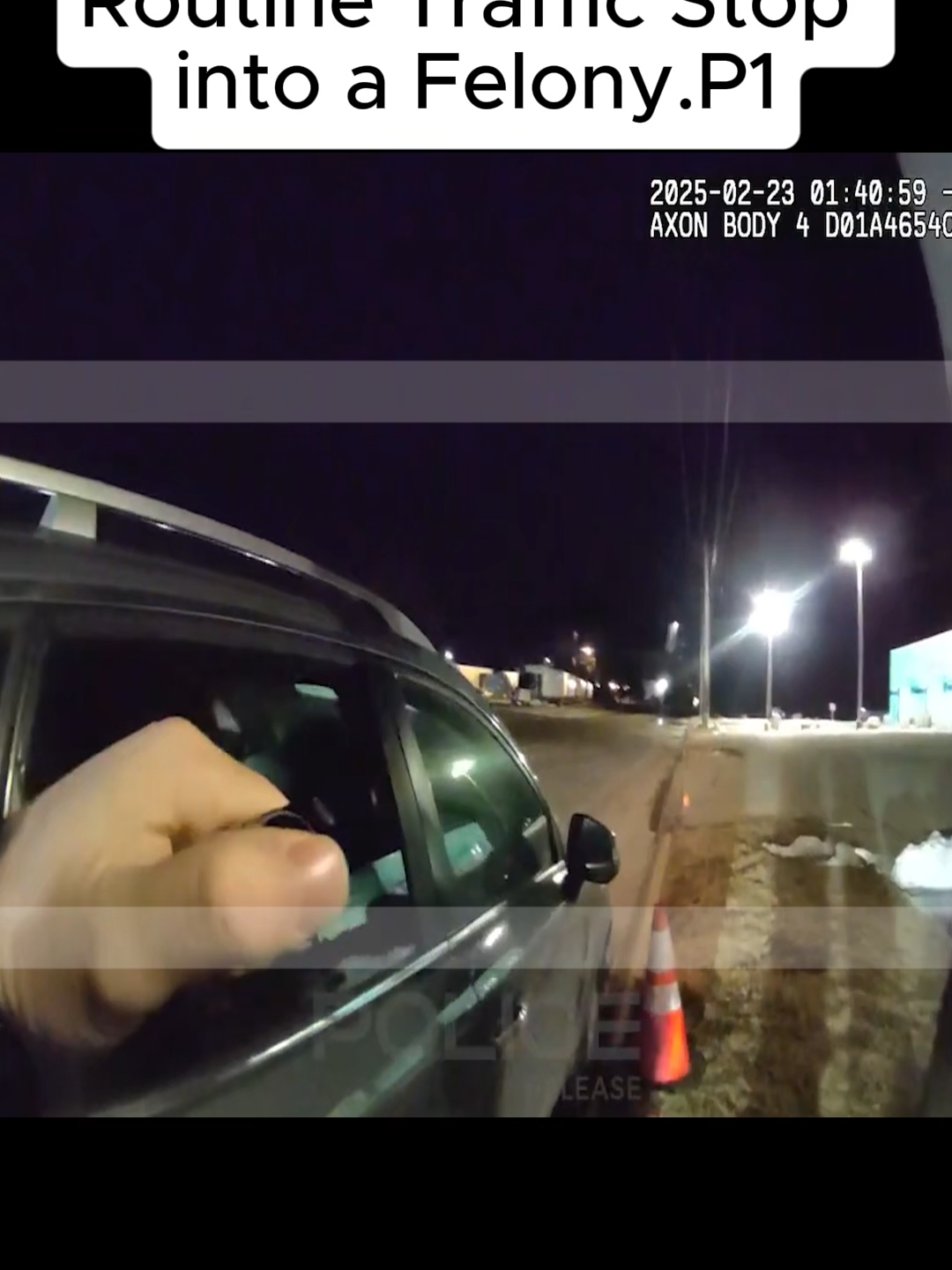 When You Turn a Routine Traffic Stop into a Felony#cop #cops