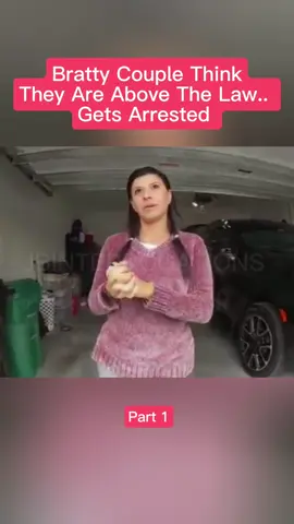 Entitled couple think they are above the law.. ends in arrest #fyp #bodycamwatch #crimetok 