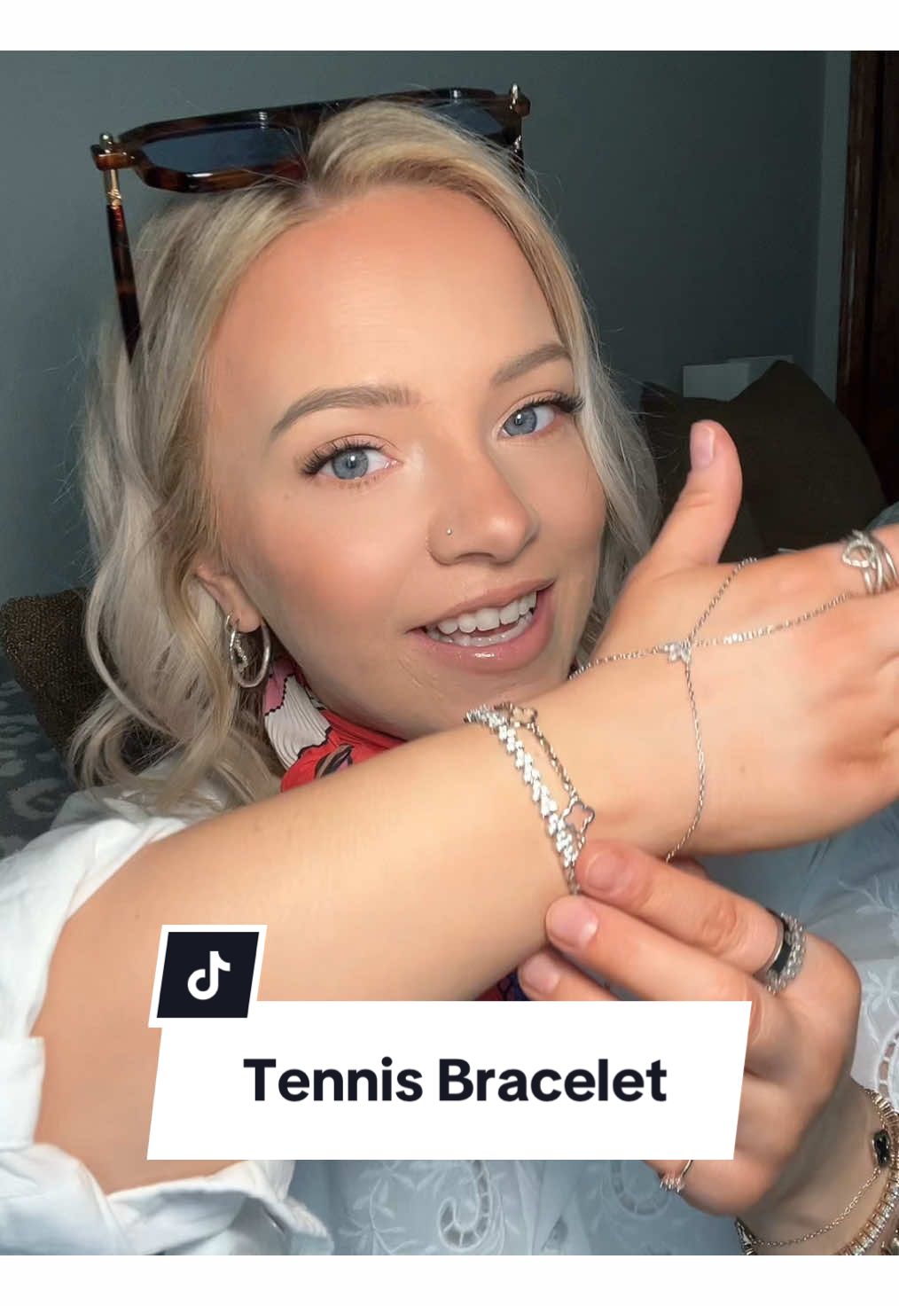 the SPARKLE ✨💖😍 #tennisbracelet #pavoitennisbracelet #braceletstack #affordablejewelry #wriststack #goldbracelet #pavoijewelry @PAVOI 