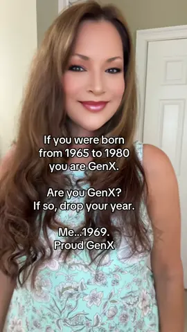 Are you GenX? Drop your year.#over50club #genxtiktokers #genx #over50 #genxcrew #genxtiktok #genxtiktoker 