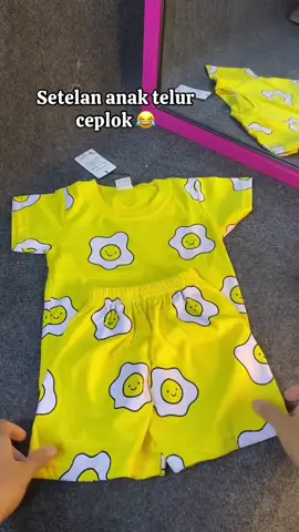 Gercepin bun mumpung size masih lengkap 👍❤️ #setelananak #telurceplok #tiktokviral 