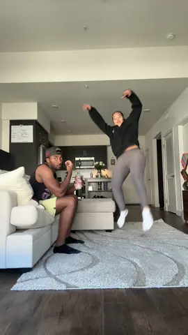 He was not feeling it 😭😂(peep his face at the end) #fyp #couplegoals #reaction #trending #viral