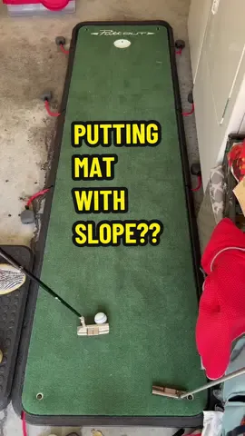 Replying to @tylerriggs917 @PuttOUT_Golf is onto somethin with this one! Permanent setup in the garage for year round putting practice 🤘🏼 #Golf #putter #puttingmat #practice #fyp #foryou #foryoupage 