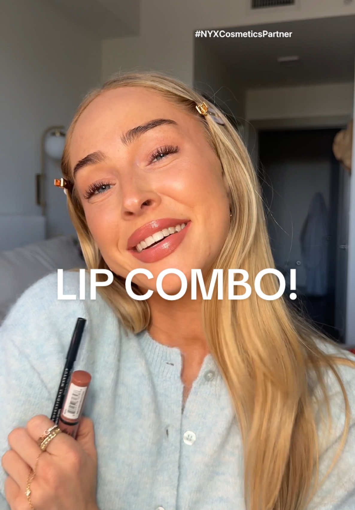#NYXCosmeticsPartner  hi paris & saweetie 💗💗 the queens know what’s up when it comes to a good affordable lip combo!!!! ily @NYX Professional Makeup the Butter Gloss and Slim Lip Pencils are CHEFS KISSSS #IYNYK