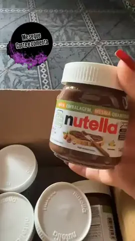 Kit 5 Potes Nutella Creme de Avelã 140gr Ferrero  #Nutella #CremeDeAvelã #KitNutella #Ferrero #DelíciaGarantida