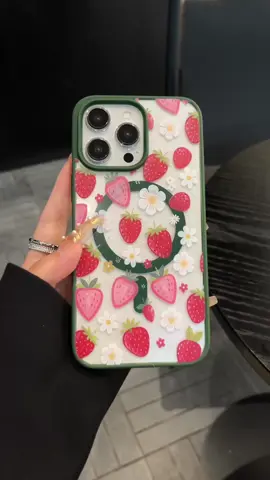Summer strawberry 🍓🌼🤩#strawberry #flowers #fyp #phonecase #floral #sweet #stylish #magnetic #case #iphone #trending #pretty #parati #innovation #Summer #summervibes #tiktokshop #tiktokshopcreatorpicks #tiktokmademebuyit #freeshipping #dealsforyoudays #2025 #iphone16 #iphone15 #iphone13 #iphone11 