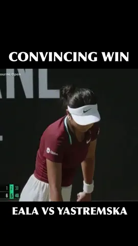 EALA’S CONVINCING WIN #tennis #alexeala #tennisplayer #viralreels #tennislover #tennislover #trendingshorts #highlight #sports #tiktokviral #SportsNews #tennislifestyle #tennisforehand #viralshorts 