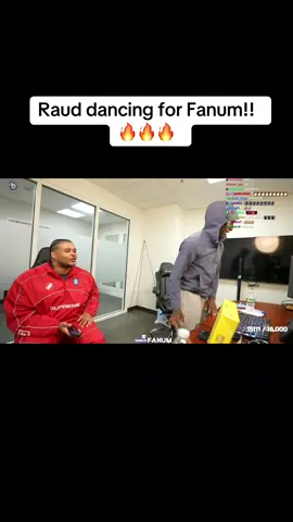 Raud Dancing for Fanum!! 🔥🔥🔥 #fanum #raud #twitch #kaicenat #ddg #viral #fyp #philly #dance