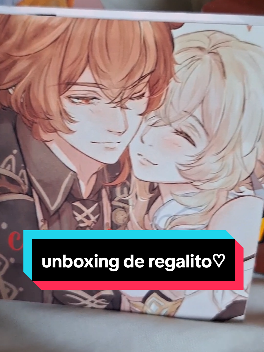 un video un tanto diferente a lo que subo pero me emociona mucho este unboxing>< #unboxing #fyp #parati #genshin #hoyocreators #hoyoverse #genshinmoments #GenshinImpact #diluaventuras #lumine 