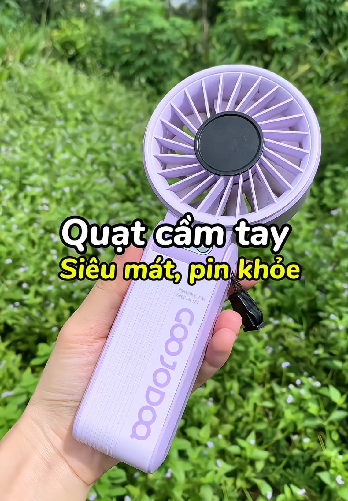 Quạt cầm tay Goojodoq #quatcamtay #goojodoq 