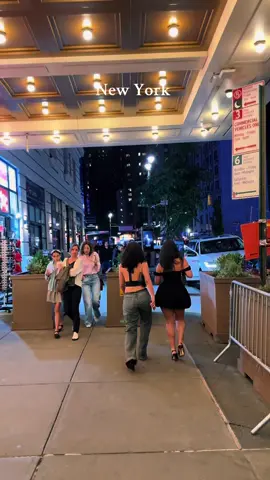 New York City at Night 🌃 , Nightlife in New York Manhattan #nyc #usa 