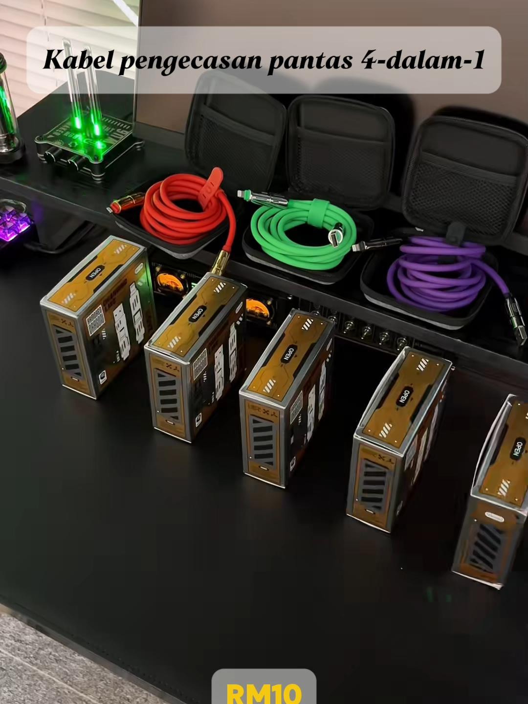 Kabel pengecasan 4-dalam-1 baharu, promosi terhad 10RM, harga termurah di seluruh rangkaian!-dd#4-in-1 #oppo #samsung #fpy_tiktok #xiaomi #fyp #huawei #Oppo #fpy #Fast #tiktok #iPhone #vivo