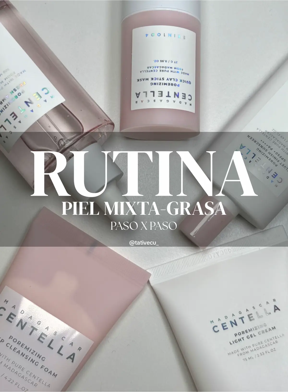 LA LÍNEA ROSA ES PARA PIELES GRASA Y CON POROS DILATADOS  @SKIN1004 US @skin1004_influencers  #skincare #skincaretips #glassskin #skin1004 #centellaasiatica 