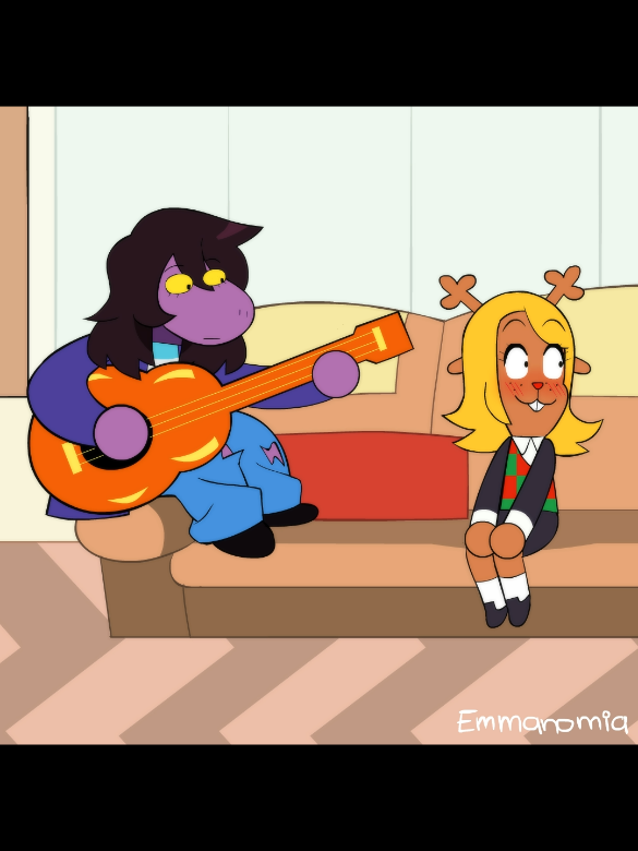 #deltarune #susie #noelle #suselle #animation 
