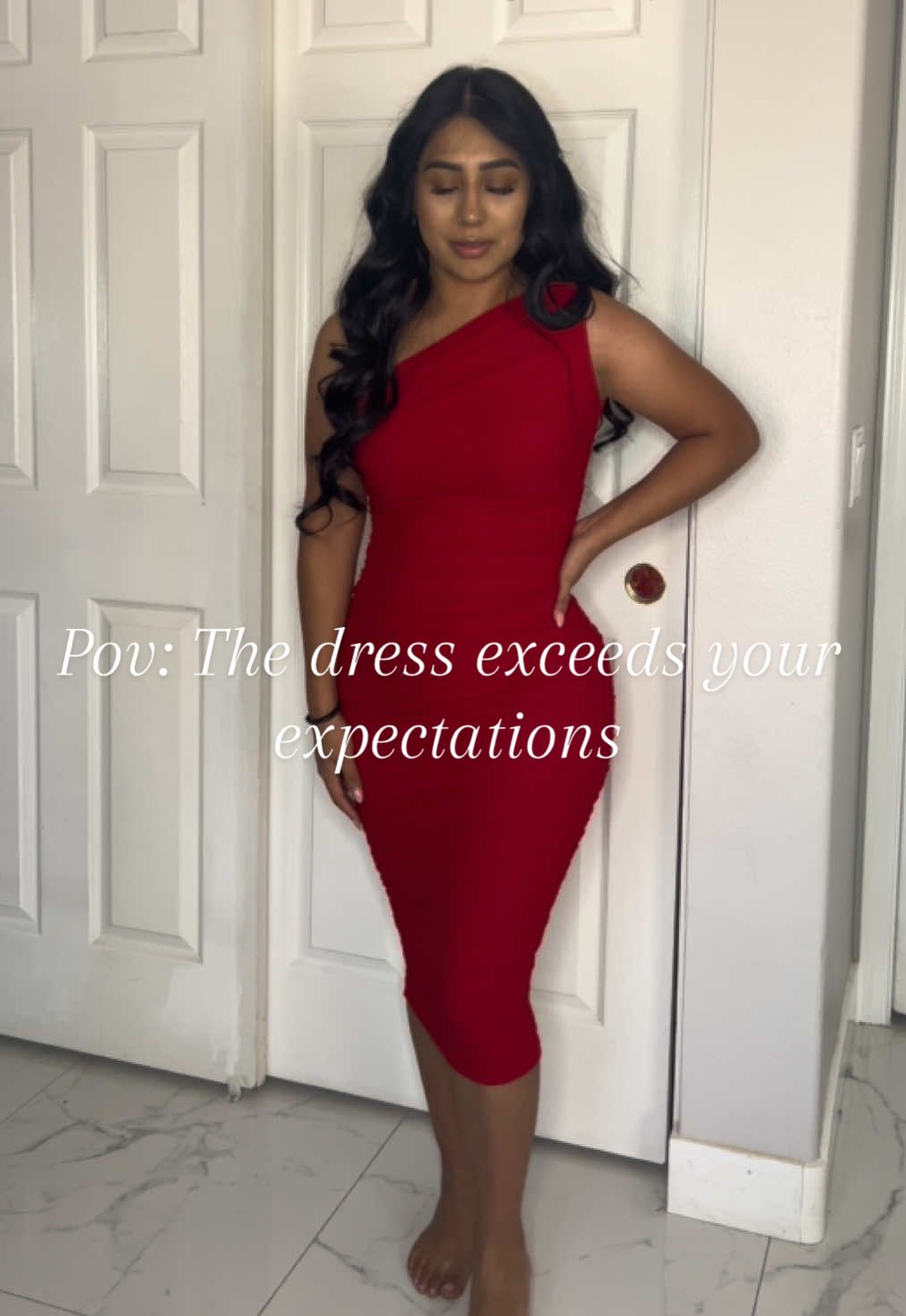 Flattering , elegant , sexy 🙌  THE perfect dress that will turn heads 😍  #dress #dresses #fashion #fashiontiktok #elegant #OOTD #outfit #fyp #oysnewarrivals 