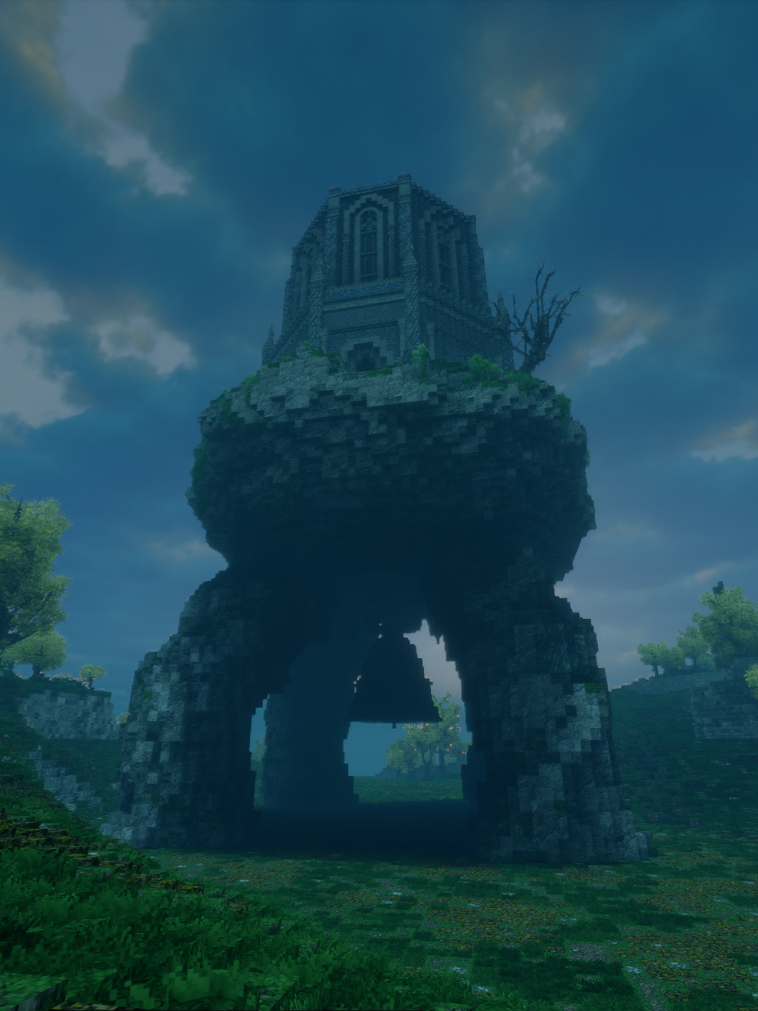 I am building ALL OF Elden Ring in Minecraft. Next step: Caelid You can check the full first video on my YouTube channel, link to the video in my bio! #EldenRing #Minecraft