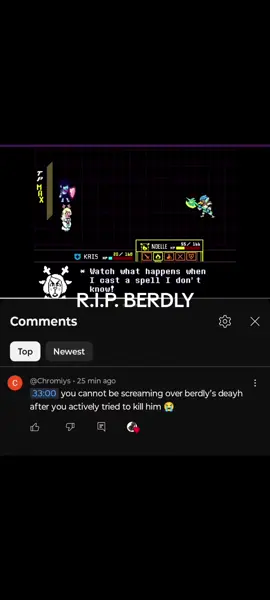 check out the channel for more (L0stkeys) #noelle #snowgrave #deltarune #deltarunechapter2 #funny 