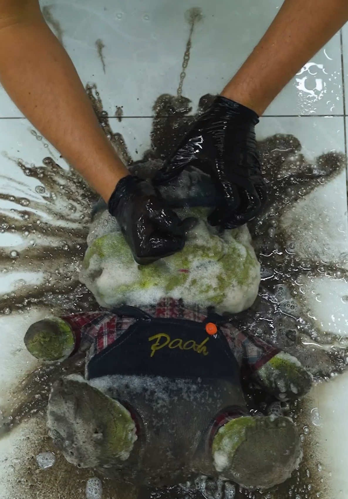🧸 5-Hour Deep Clean! Yellow Teddy Transformed 😱 #asmr #satisfying 