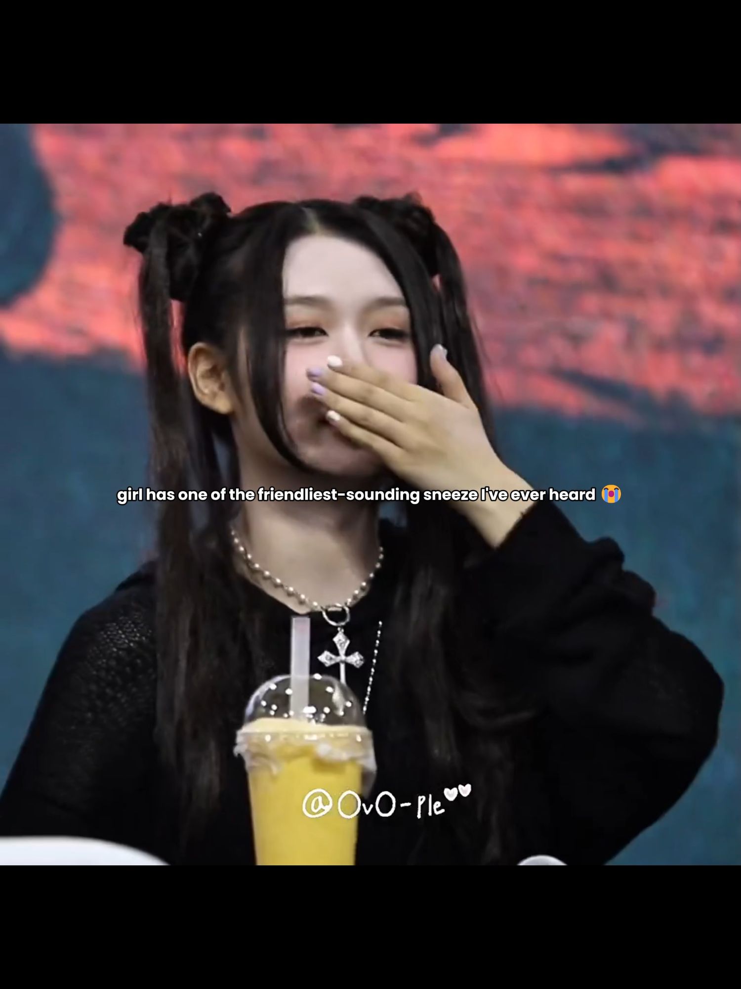 how does this girl have the loudest scream but the softest, most demure sneeze 😭 #triples #yubin #kpop #fyp