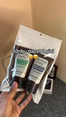 kalian dapat harga berapa guys #barberdailyfacewash 