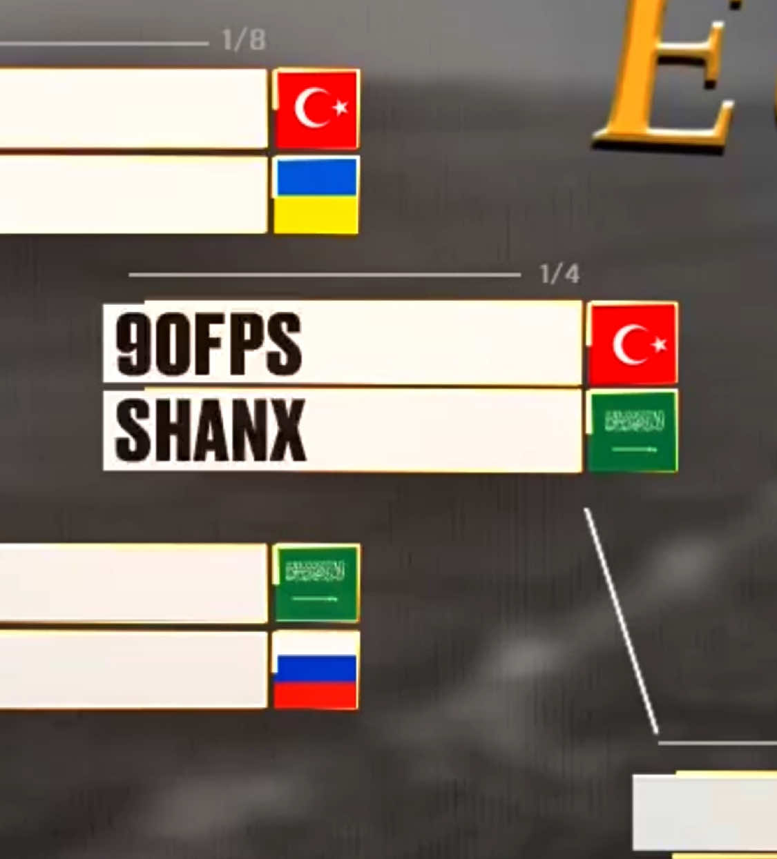 vs 90FPS🇹🇷 1:0 / #ksa🇸🇦 #shanx #abnzombie 