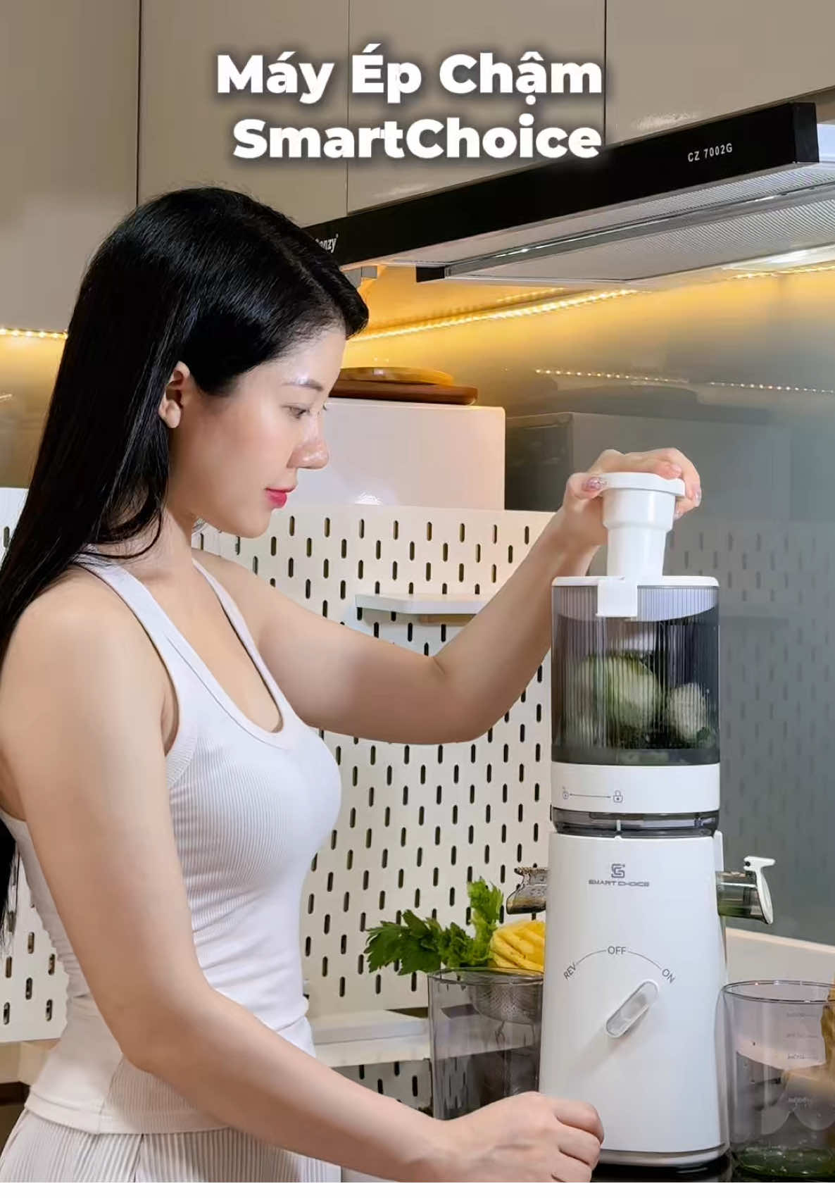 Ưng cái em máy ép chậm này quá, ép nước, làm kem, vệ sinh cũng nhanh gọn #smartchoice #mayepcham #mayepchamsmartchoice #goccuathao #review #giadungtienich 