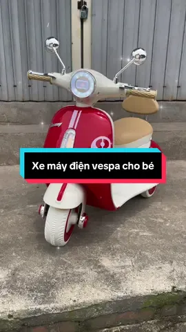 Xe máy điện vespa mẫu mới xinh xắn cho bé yêu 1-5t. #xemaydienchobe #xemaydientreem #xemaydienvespa #xuhuong 