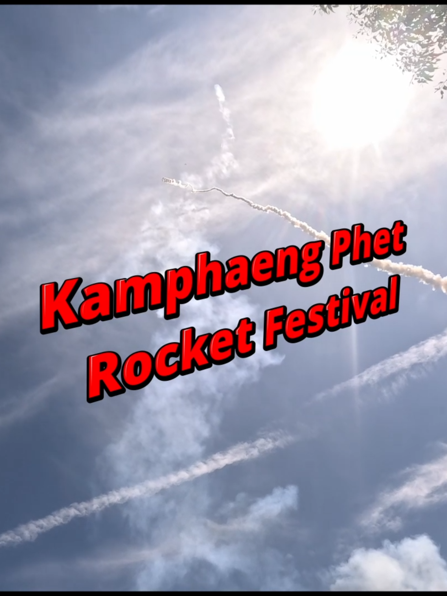 The Kamphaeng Phet Rocket Festival  (Bun Bang Fai) #bunbangfie #thailand #thailandtravels #fyp #rocketfestival2025 #kamphaengphet
