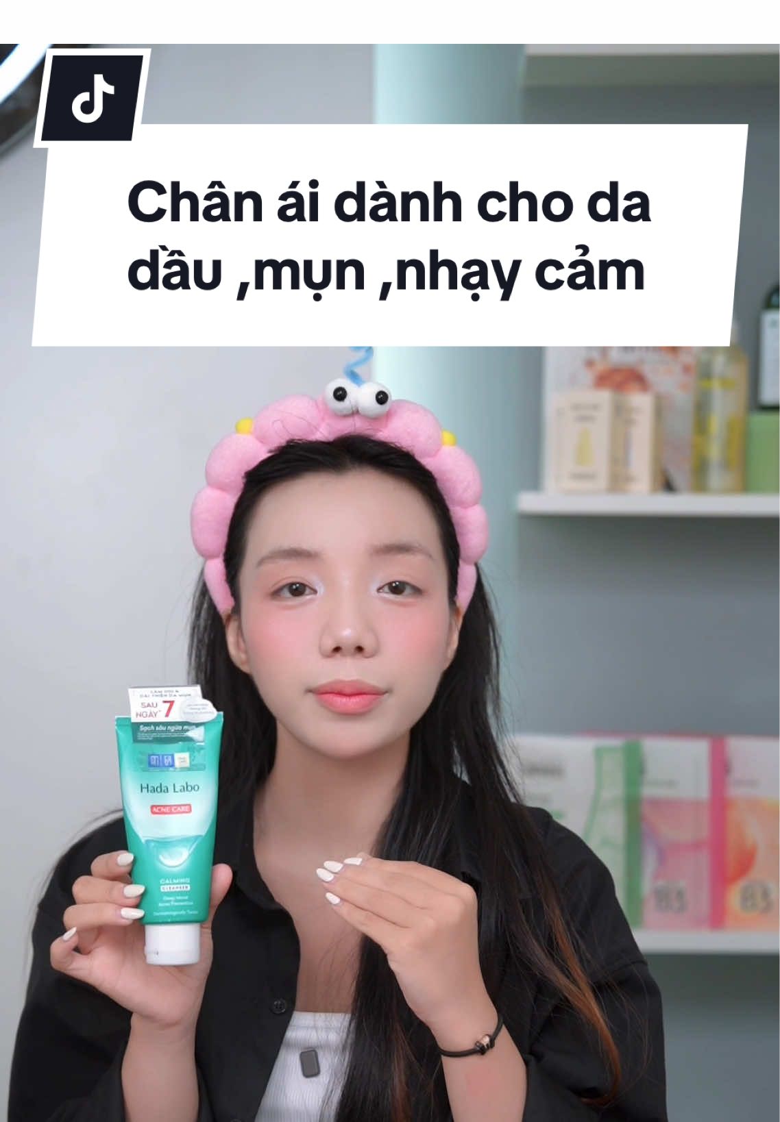 Chân áo dành cho da dầu,mụn,nhạy cảm #xuhuong #viraltiktok #chamsocda #lamdep #skincare #suaruamat 
