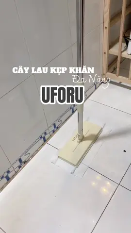 Cây lau kẹp khăn - Bảo bối cho người lười giặt giẻ lau nè #ngocmyle123 #uforu #caylaukepkhan 