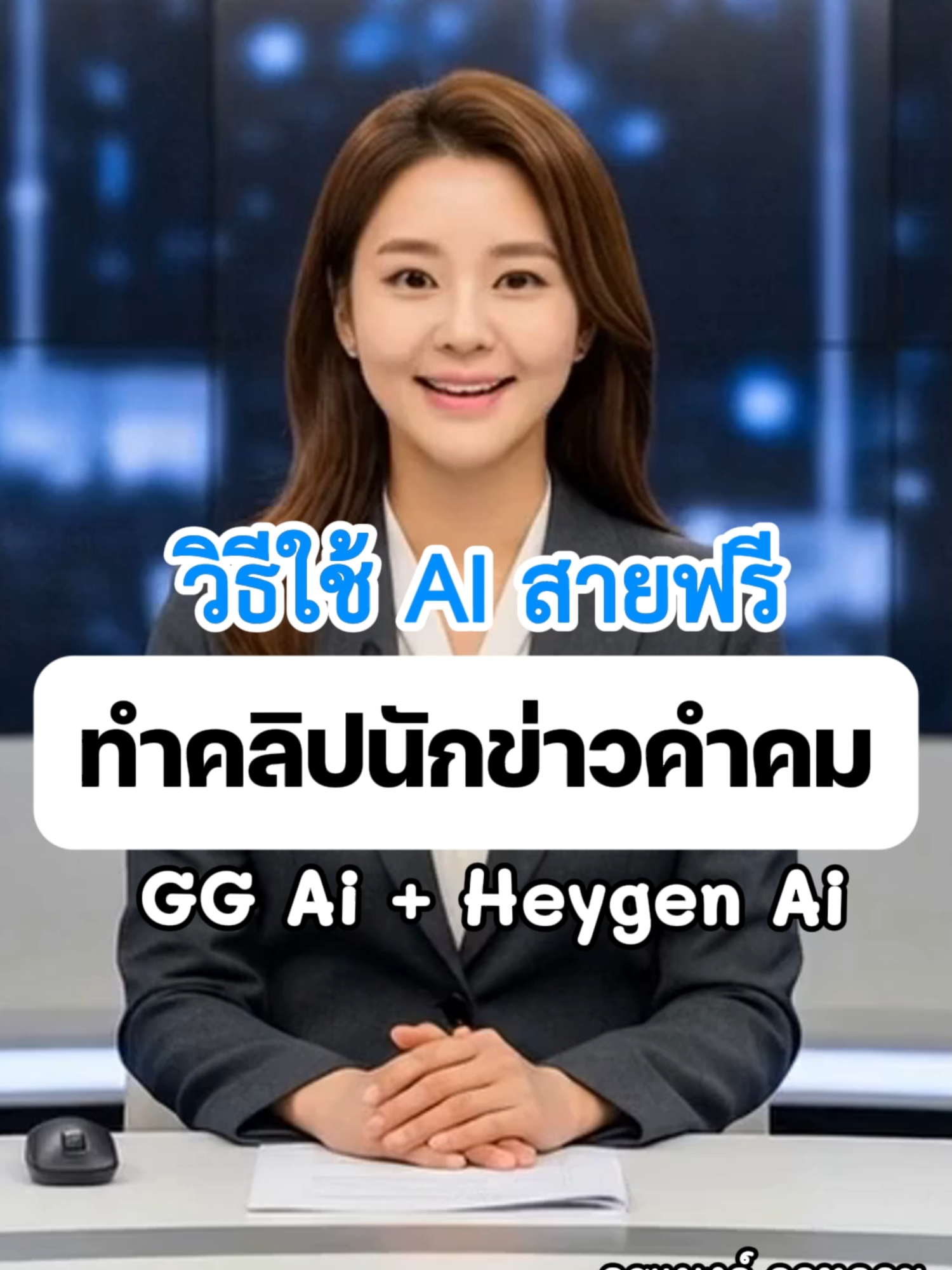 วีธีใช้ Ai สายฟรีสร้างวีดีโอผู้ประกาศข่าวคำคมหรือเณรน้อยนักเทศน์ #ผู้ประกาศข่าว#คำคม#เณรน้อย#คําคมกวนๆ#ai #Ai #สายฟรี #สายฟรีถูกใจสิ่งนี้ #สร้างรายได้จากtiktok #สร้างรายได้ #สอนใช้aiเพื่อการตลาด #สอนใช้aiเพื่อการศึกษา #วิธีใช้ai #สอนใช้Ai #Aiสร้างภาพ #aiสร้างวีดีโอ #googleaistudio #heygen #สร้างรายได้จากai #เทรนวันนี้ #รายได้#ความรู้