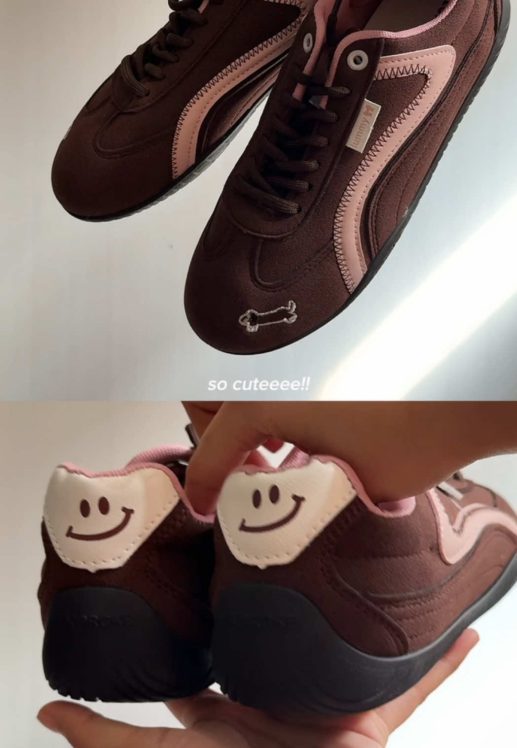 gemes poll!! warna nya pink coklat🤩🍫 @lummyshop #fyp #dailyshoes #cuteshoes 