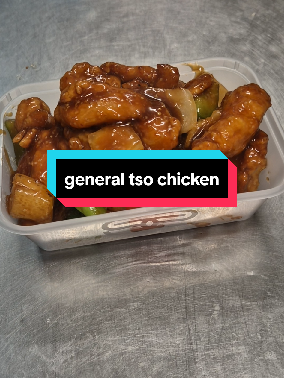 general tso chicken #fyp #Recipe #cooking #chicken 