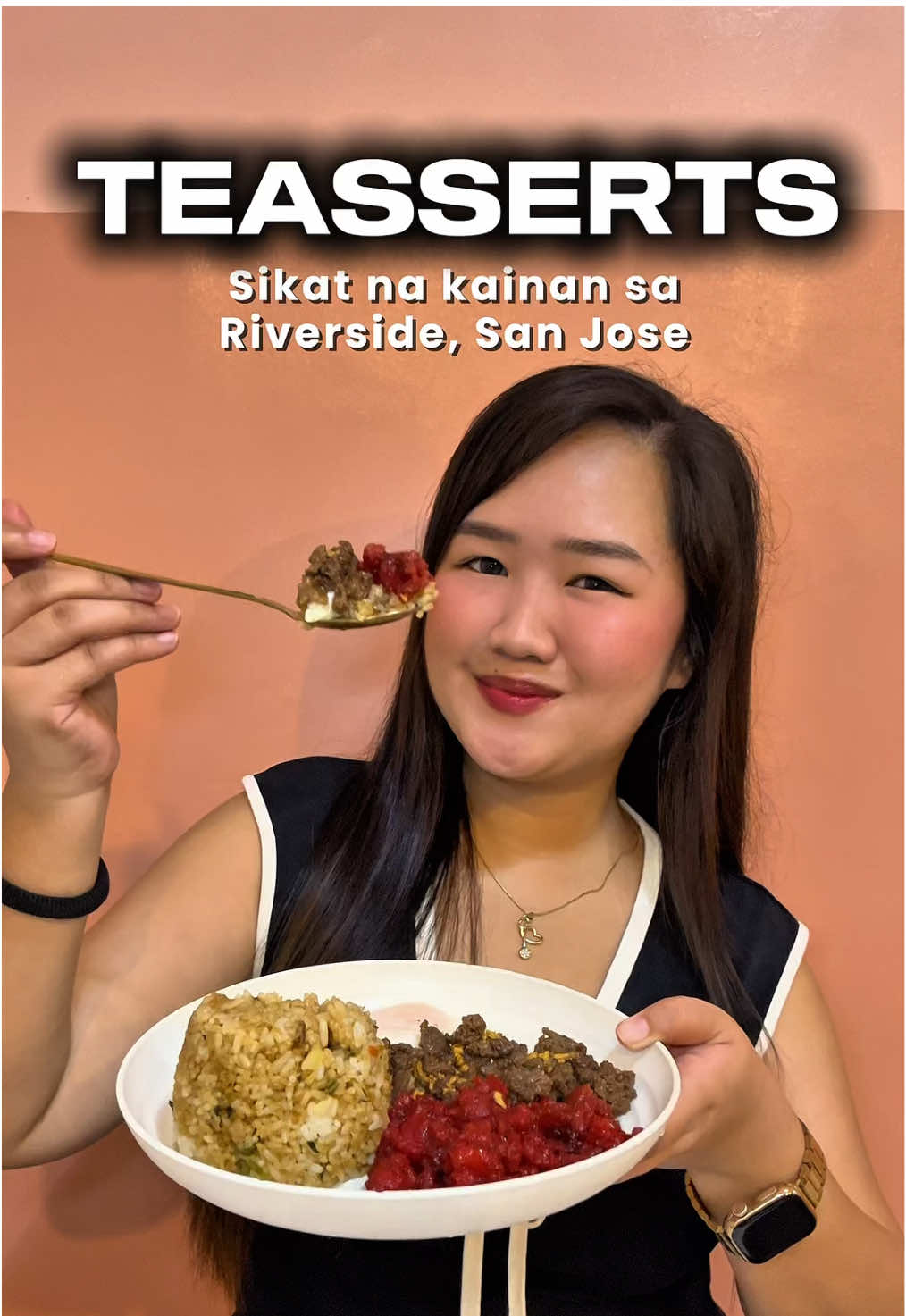 Solid na serving ng Silog meals pero affordable prices? Dito lang yan sa Teasserts 🍳🥓  Open sila from 8pm-4am.  📍New Road Riverside, San Jose Rodriguez Rizal (beside The Point Restobar) 💗  #Teasserts #JoyIsHere #MONTALBANFOOD