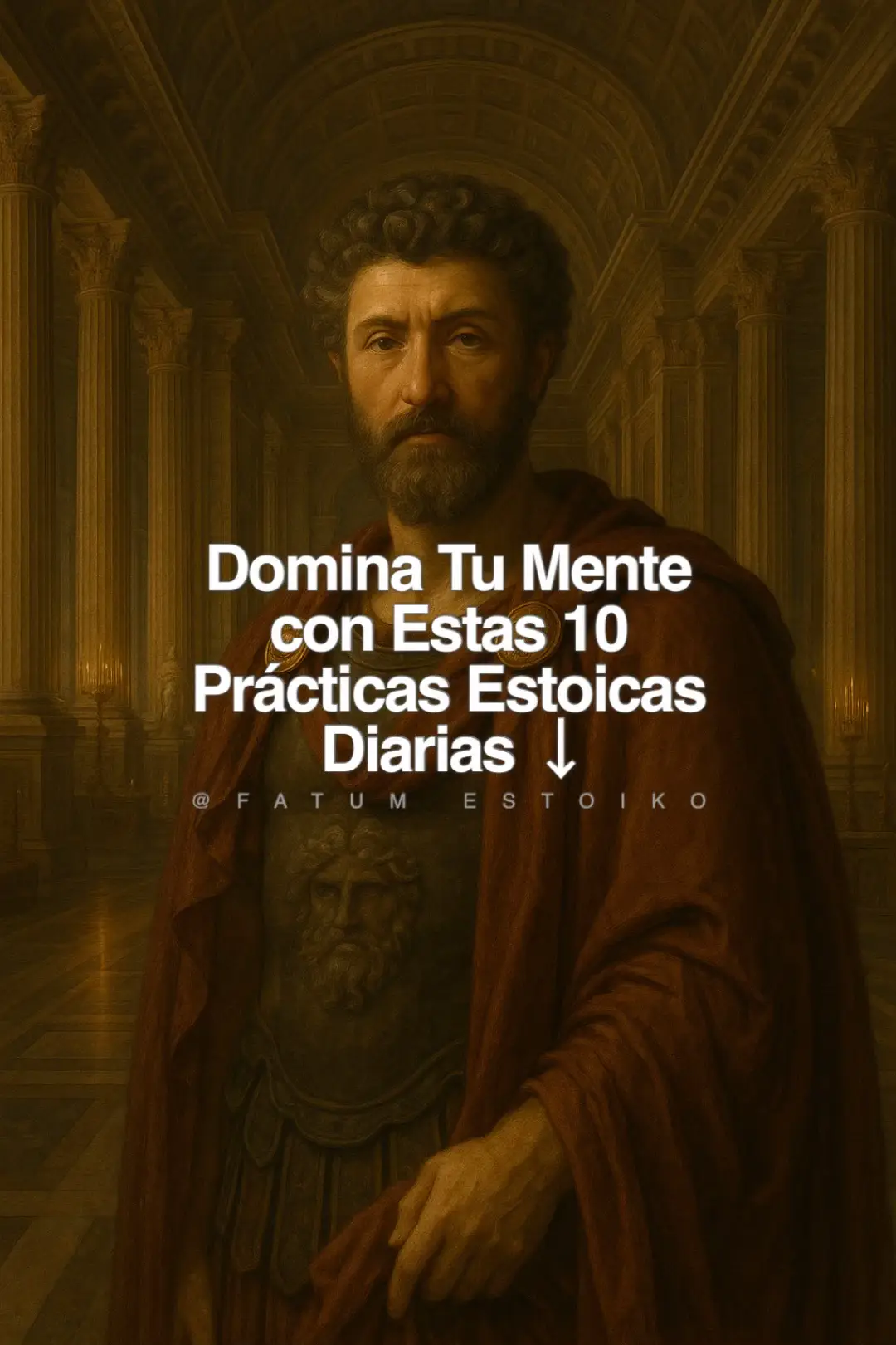 Todos admiran la autodisciplina… pero pocos saben construirla. El estoicismo te da un mapa: acciones simples que, repetidas, esculpen un carácter inquebrantable. Cada hábito es un ladrillo en el templo de tu voluntad. No te vayas sin leer el número 10. Ese es tu umbral de fuego. 	 . 🕰️ 1. Levántate con el alba del deber Empieza cada día como si hubieras sido convocado por el destino. Marco Aurelio se preguntaba: “¿He nacido para acurrucarme entre sábanas o para hacer lo que el universo espera de mí?” Que tu despertar sea una declaración de responsabilidad. ⸻ 📓 2. Escribe antes de actuar Lleva un diario estoico. Antes de entrar en el caos del día, define quién vas a ser hoy. ¿Qué emociones dominarás? ¿Qué injusticia soportarás sin corromperte? Es tu ritual de auto-gobierno. ⸻ 🪞 3. Practica la premeditatio malorum Imagina los obstáculos antes de que aparezcan. Visualiza la crítica, el cansancio, el fracaso… y respóndeles con virtud. Así los domarás antes de que tengan poder sobre ti. ⸻ 🥶 4. Abraza el disconfort voluntario Dúchate con agua fría. Camina sin abrigo. Ayuna. No por tortura, sino por maestría. El cuerpo que no teme el dolor, el alma que no teme la incomodidad, se hacen invencibles. ⸻ 💬 5. Háblate como un general, no como una víctima Cuando vaciles, no te quejes: ordénate. Di: “No me gusta… pero lo haré igual”. Así entrenas tu músculo más olvidado: la voluntad. ⸻ 📴 6. Elimina un placer innecesario cada día Los estoicos creían que el lujo constante debilita. Renuncia a un capricho: azúcar, redes, sofá. La libertad nace al recuperar el control sobre el deseo. ⸻ 🛡️ 7. Sé el guardián de tu tiempo No lo desperdicies en lo que no edifica. Diógenes dijo: “Los hombres defienden su oro, pero dejan que les roben el tiempo.” Tú no. Agenda tu día con temple y ejecuta sin piedad. ⸻ 🪙 8. Haz lo correcto, no lo fácil Cada decisión es una forja. Elige la acción que fortalece tu carácter, no la que apacigua tu flojera. Lo estoico no es lo cómodo. Es lo correcto, repetido. ⸻ 🎯 9. Evalúate al caer la noche No te duermas sin rendir cuentas. ¿Dónde fuiste sabio? ¿Dónde flaqueaste? Sé tu juez, no tu verdugo. El estoico no se castiga: se afila. ⸻ 🔥 10. Recuerda que puedes morir hoy Memento mori. La muerte no es una tragedia, sino una lupa. ¿Qué harías si hoy fuera tu último día? Esa urgencia, vivida a diario, destroza la pereza. Transforma la vida en una misión. ⸻ #DisciplinaEstoica #PoderInterior #FilosofíaPráctica #HábitosEstoicos #EstoicismoModerno #DominioPropio #RutinaEstoica #MentalidadDeAcero #CrecimientoImparable #AutodisciplinaReal 