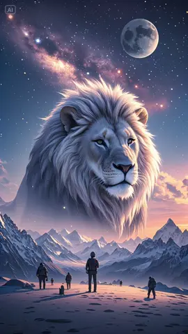 The lions#ai #aicontent #aiart #livewallpaper #princess #lion #protector 
