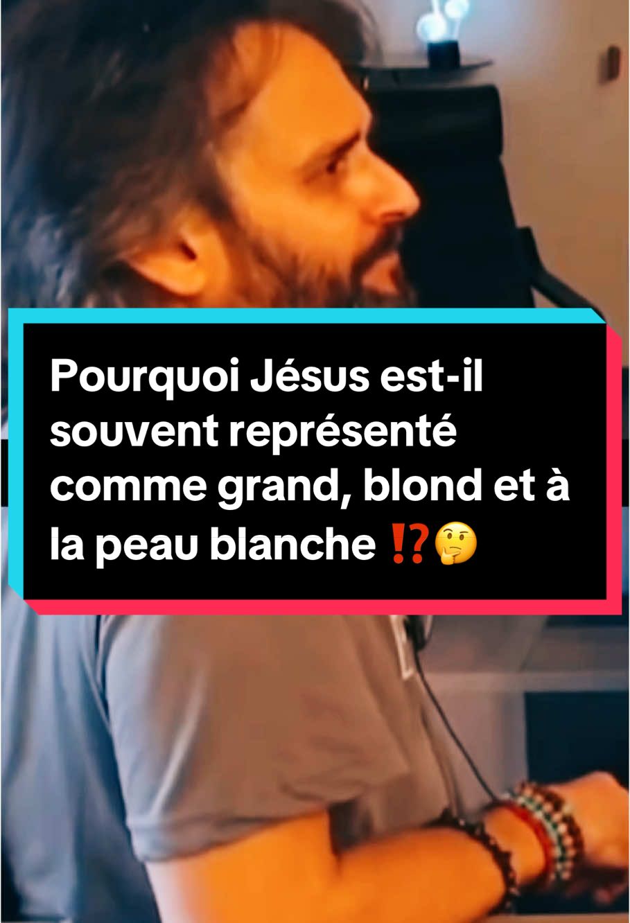 Pourquoi Jésus est-il souvent représenté comme grand, blond et à la peau blanche ‼️🤔 #supraconscience #eveilspirituel #eveil #spirituality #divin #jesus 