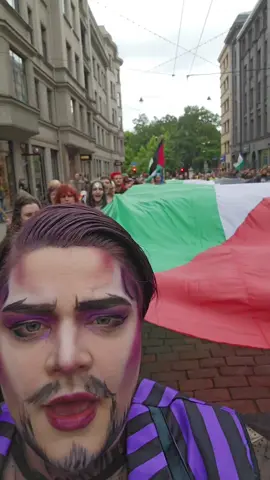 free palestine from Riga pride! 