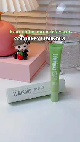 Kem chấm mụn trà xanh #colorkeyvn #colorkeyluminous #trimun #chammun #kemchammun #trn_trn24 