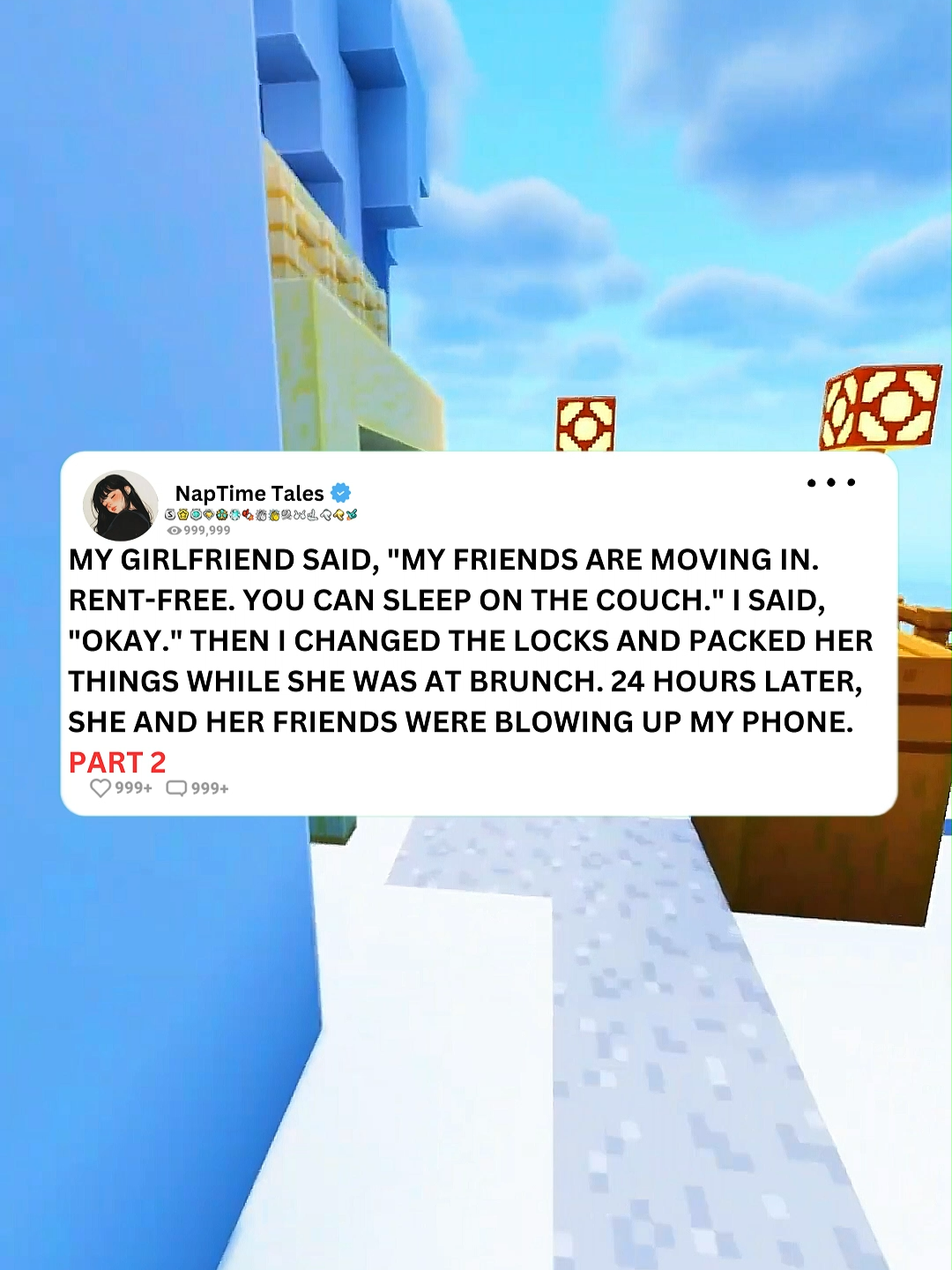 PART 2 | My girlfriend said, 