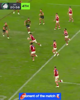 What a play from Katoa to put the Hammer over 🐬 #NRLDolphinsSouths Telstra Moment of the Match.