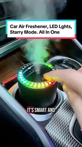 Car Air Freshener, Car Aromatherapy Diffuser with LED Light, Intelligent Aroma Smart Car Diffuser, Car Scents, Car Perfume, Car Fragrance Set, Car Fragrance Spray. #carairfreshener #cargadgets #cararomatherapy #carperfume #carfragrance #TikTokShop #tiktokmademebuyit #spotlight #summersale 