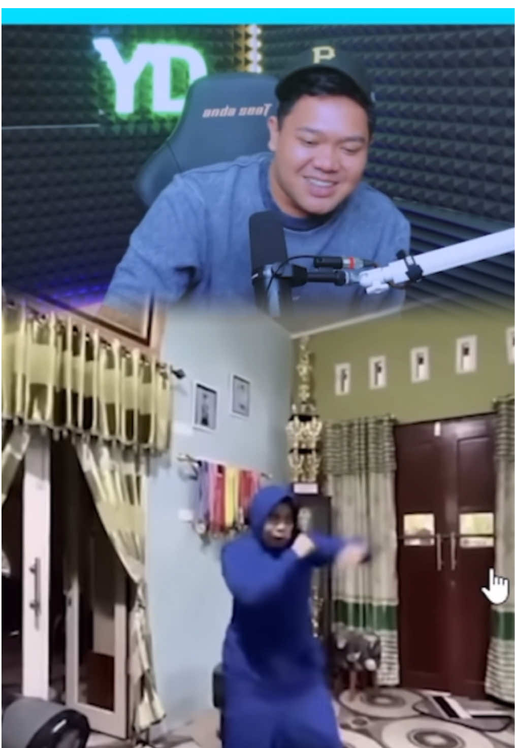 Emaknya siapa ini woy 😂 #yourdudh #yourdudhreaction #react #reaction 