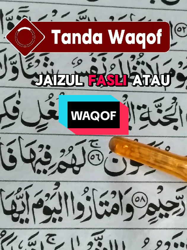 CARA MEMBACA TANDA WAQOF JAIZ (ج)⁉️ Mari Luangkan waktu untuk mengaji mengenal waqof. Membaca al Qur'an perlu sekali diterapkan hukum bacaan sesuai ilmu tajwid. Jangan sampai membaca al Qur'an tanpa menerapkan ilmu tajwid. Agar tidak ketinggalan belajar ilmu tajwid maka bantu suport dengan cara follow, Like, dan komen🤗 #membacaalquran #tajwidalquran #qolqolahkubro #ghunnah #idgham  #ikhfa #tandawaqof #tandawaqofdanwashol  #madwajibmuttasil #idghambilaghunnah #idzharsyafawi  #hukumbacaan  #iqlab #idghambilaghunnah #idghambighunnah #aliflamqomariyah #idghambilaghunnah #ikhfa #idghammimi #tandawaqof #tandawaqofdanwashol #iqlab #waqof #tandawaqof #waqofmuanaqoh #idzharhalqi #idghammimi #suratalakautsar #tatamarbutoh #madwajibmuttasil #madjaizmunfasil #qolqolahkubro #madthabii #ghunnah #aliflamsyamsyiah #aliflamqomariyah #ikhfasyafawi #idghammimi #idzharsyafawi  #idghambilaghunnah #ikhfahaqiqi #idzhar #ikhfa #hurufhijahiyah #hurufhamzah #hurufalif #idghambighunnah #lafalصنوان #hukumbacaantajwid #iqlab #hukumbacaaniqlab #idghambighunnah #hukumbacaanidghambilaghunnah  #ilmutajwid #tajwid #idghambilaghunnah #idgham #ngajialquran #alquran #mengenalhukumbacaan #hukumbacaantajwid #القران_الكريم_راحه_نفسية😍🕋 #hukumbacaan #القران #تجويد #علم #pemulabelajaralquran #alquran_alkareem0 #alquran  #dwisahendri   