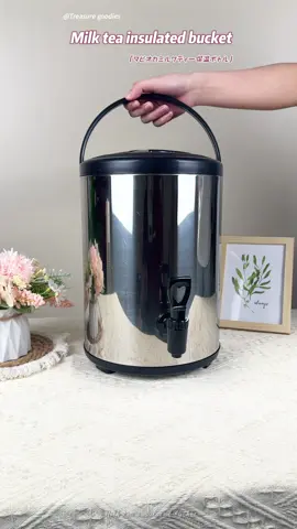 Termos Dispenser Air Milk Tea Bucket Water: - Termos air jumbo double wall - Model yang elegan dan cantik - Dapat digunakan untuk acara seperti arisan, katering dll - Material terbuat dari bahan stainless steel anti karat - Dapat mempertahankan suhu panas dan dingin hingga kurang lebih 8 jam - Bagian kaki dapat di lipat untuk memudahkan pada saat penyimpanan - Tersedia dalam 4 ukuran berbeda #hongzhuo #termosmilktea #dispenserjumbo #termosesbatu